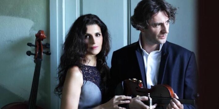 Израильский скрипач-виртуоз Саня Кройтор и французская виолончелистка Летиция Химо в новой программе «Струны души».